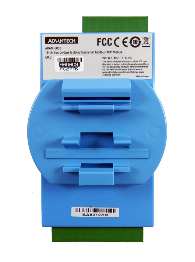 Advantech ADAM-6052-D 16-Ch Source Type Digital Input / Output Module