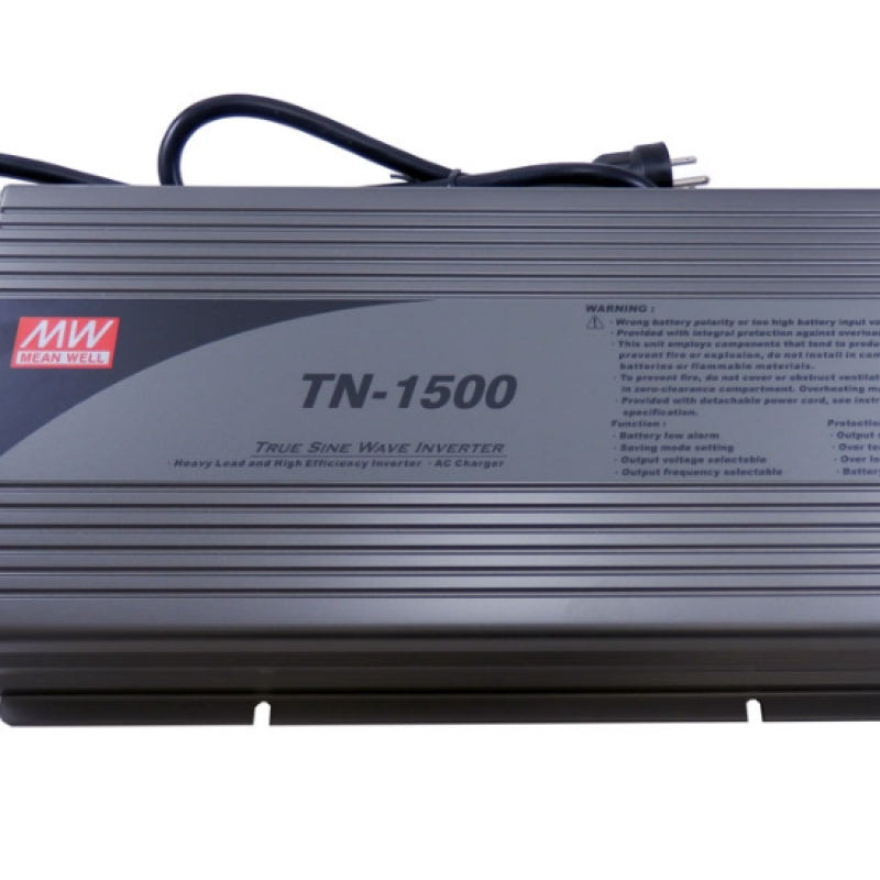 Mean Well 1500W True Sine Wave DC-AC Inverter with Solar Charger TN-1500-112F