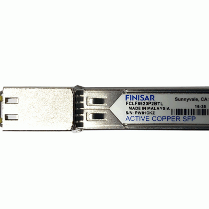 Finisar 1000BASE-T RoHS Compliant Copper SFP Transceiver FCLF8520P2BTL