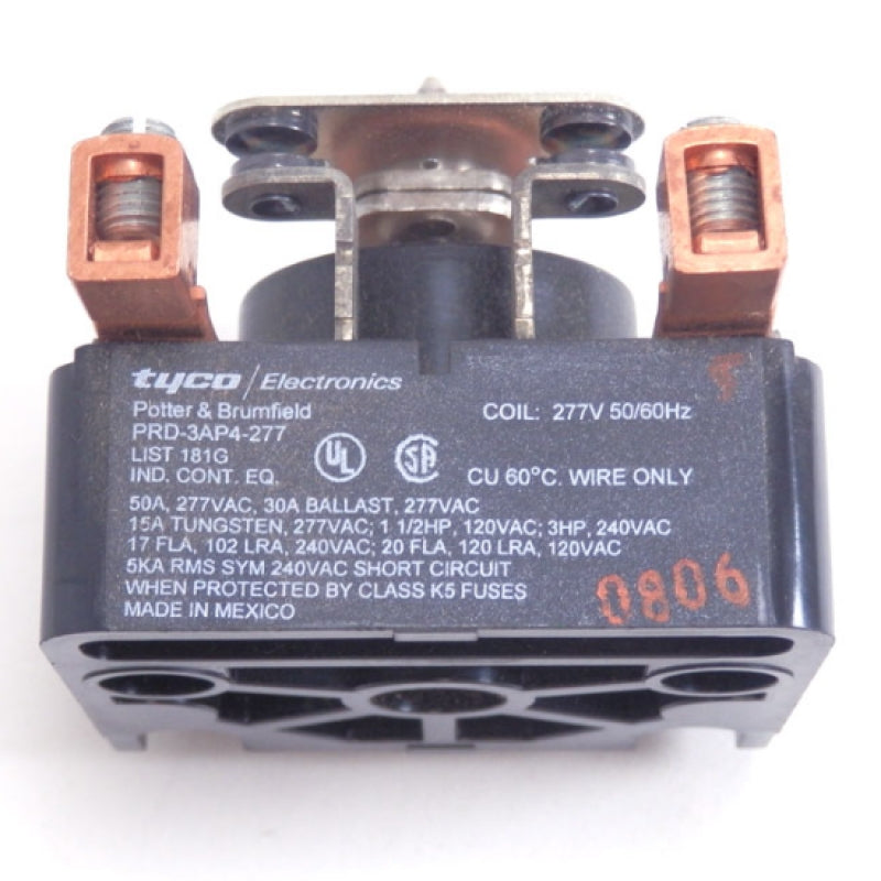 TE Connectivity / P&B 277VAC 50A SPST-NO-DM Power Relay PRD-3AP4-277