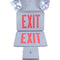Philips Chloride CCTX Series Red Letter Emergency Exit LED Combo Sign CCTXL3RW