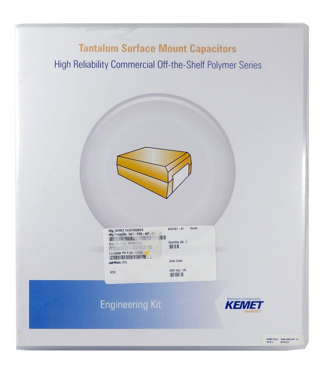 Kemet Tantalum High Reliability Capacitor Kit TAN ENG KIT 27