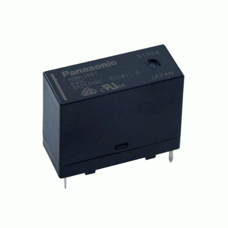 Panasonic ADW1206TW 250VAC 30VDC 8A SPST-NO Power Relay