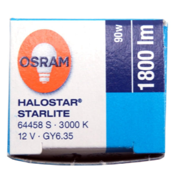 Osram Halostar Starlite 90W 12V 1800 Lumen GY6.35 Halogen Bulb 64458S
