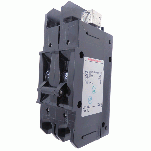 Carling Technologies 60A 2-Pole Circuit Breaker EA2-B0-26-660-32E-HB