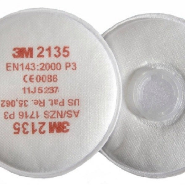 2 Pack of 3M 2135 P3 R Particulate Filters