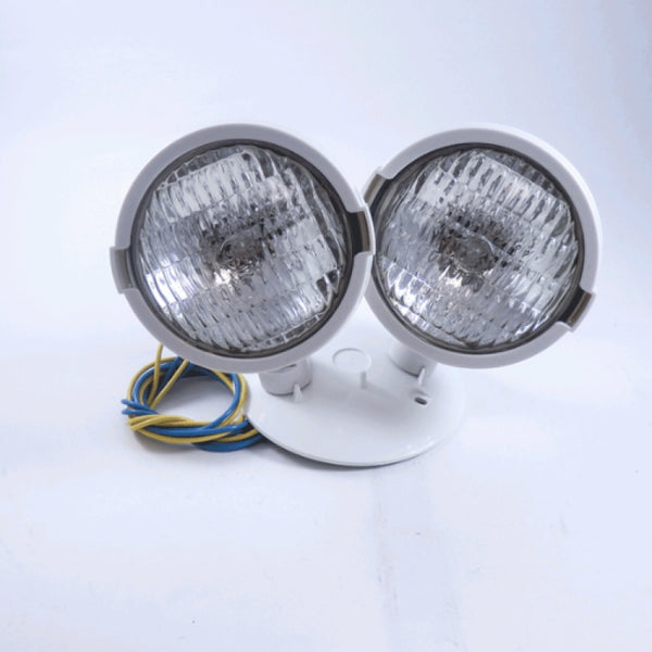 Hubbell SRHDW1208 12V 8W Dual-Lite Remote White Halogen Light Fixture