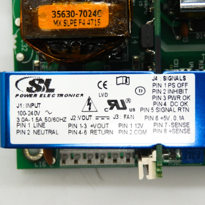 SL Power GNT224G 6.3A 24V AC-DC Panel Mount Open Frame Medical Power Supply