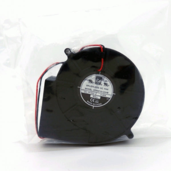 Orion Fans 24VDC 97x94x33mm 22CFM 50dB Ball Bearing Scroll Blower ODB9733-24HB