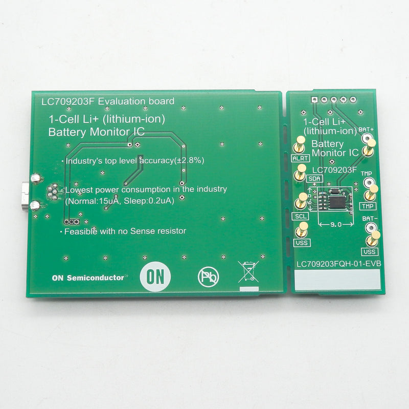 ON Semiconductor LC709203FQH-01-GEVB Evaluation Board