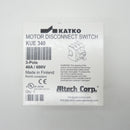 Altech Corp 40A 3-Pole Extended/Direct Handle Motor Disconnect Switch KUE340