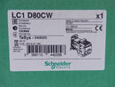 Scheider Electric TeSys D Series 3-Pole 80A 3NO Contactor LC1D80CW