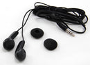 HP OEM Mobile Stereo Earbud Headphones Black 372372-002