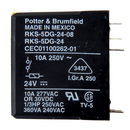 Potter & Brumfield 5-Pin 24V SPDT 10A PCB Relay RKS-5DG-24