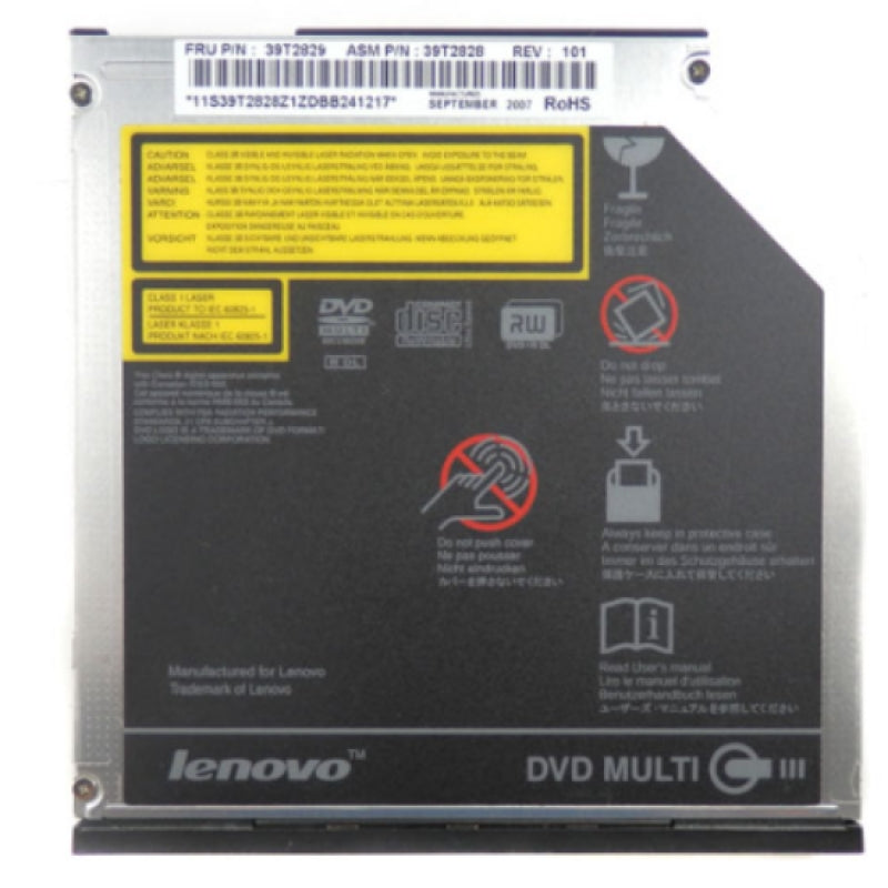 IBM Lenovo ThinkPad T60 T61 Z60 Z61 DVD-RW / CD-RW Combo Drive FRU 39T2829