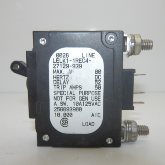 Airpax 40A 3-Pin Circuit Breaker LELK1-1REC4-27129-939