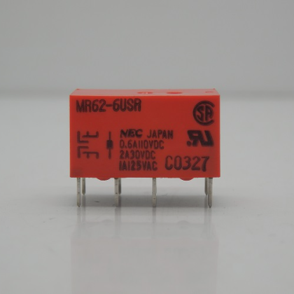 Pack of 25pcs NEC MR62 Series 0.6A 110VDC Miniature Signal Relay MR62-6USR