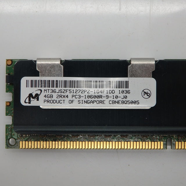 Micron 4GB PC3-10600R DDR3-1333 Server Memory MT36JSZF51272PZ-1G4F1DD 500203-061
