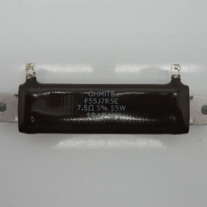 Ohmite Ceramic Core Resistor 55W 7.5 5% F55J7R5E