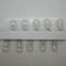 10 Pack of Eiko 6W 24V Clear Incandescent Miniature Lamps 6S6/24V