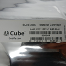 Cubify Blue ABS Cube 3D Printer Cartridge 350164