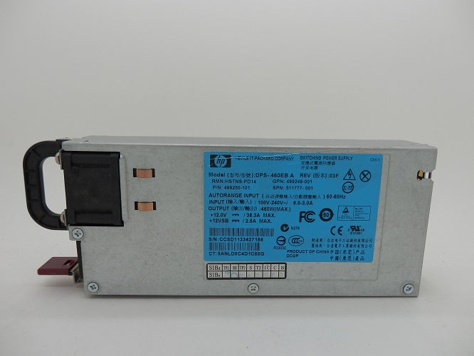 for DPS-460EB A HSTNS-PD14 499250-101 511777-001 India for DPS-460EB A HSTNS-PD14 499250-101 511777-001 India