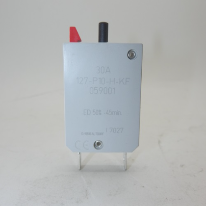 E-T-A 30A 250V 28VDC Circuit Breaker 127-P10-H-KF-059001
