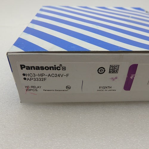 Panasonic 24VAC 7A DPDT General Purpose Relay HC3-HP-AC24V-F