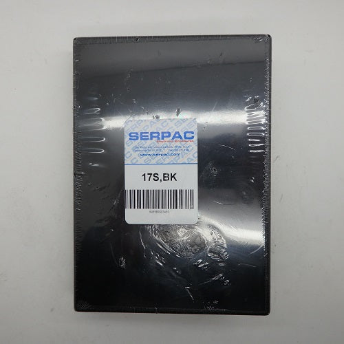 Serpac 6.89x4.890 in. Black Plastic Enclosure 17S,BK