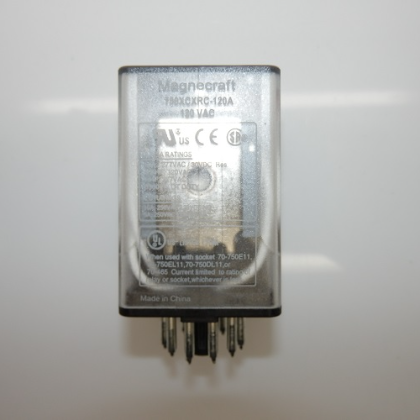 Scheider Electric 120V 120A 11 Pin Plug In Relay 750XCXRC-120A