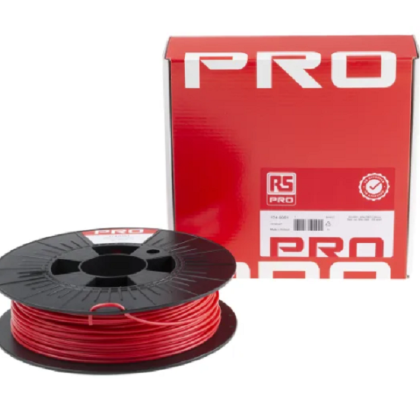 RS Pro 500g 2.85mm Red ASA 3D Printer Filament 174-0051