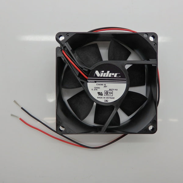 Nidec 80x80x25mm 12VDC 0.21A 2-Wire Fan E34396-16