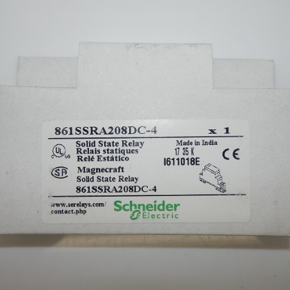 Schneider Electric/Magnecraft Solid State Relay 861SSRA208DC-4