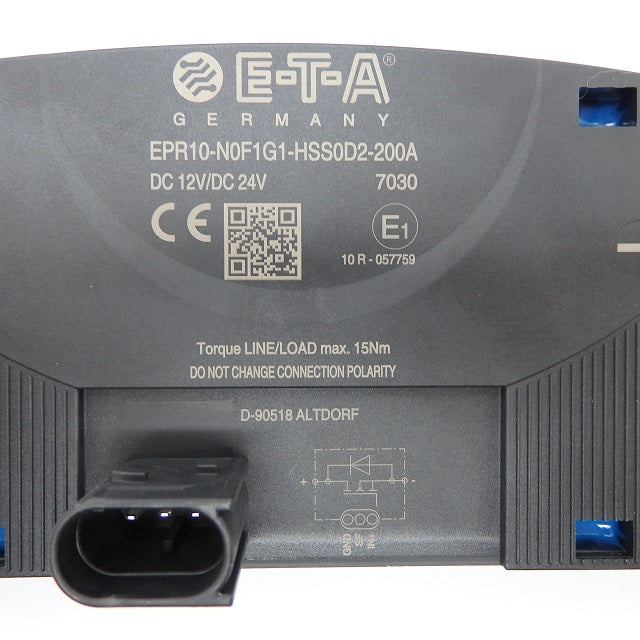 E-T-A 32VDC 200A/24VDC SPST-NO Solid State Relay EPR10-N0F1G1-HSS0D2-200A