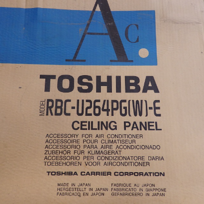Toshiba 4-Way Cassette Air Conditioner Ceiling Panel RBC-U264PG(W)-E