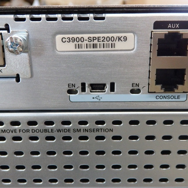 Cisco 3925 CISCO3925E-SEC/K9 Gigabit Ethernet Network Integrated Services Router