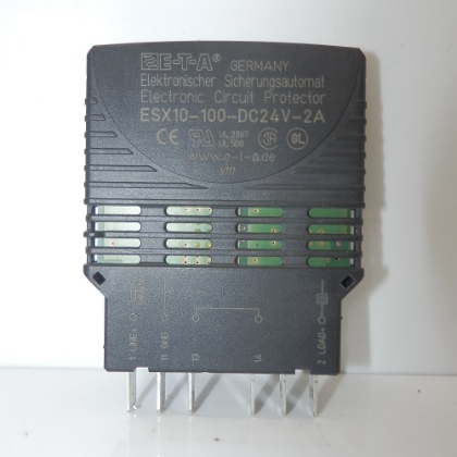 E-T-A 2A Electronic Circuit Protector ESX10-100-DC24V-2A