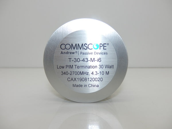 Commscope 30W Low PIM Termination 340-2700MHz T-30-43-M-i6