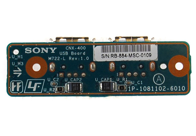 Sony Vaio VGN-NR VGN-FZ Series Laptop USB Port Board ML722-L 1P-107A500-6011