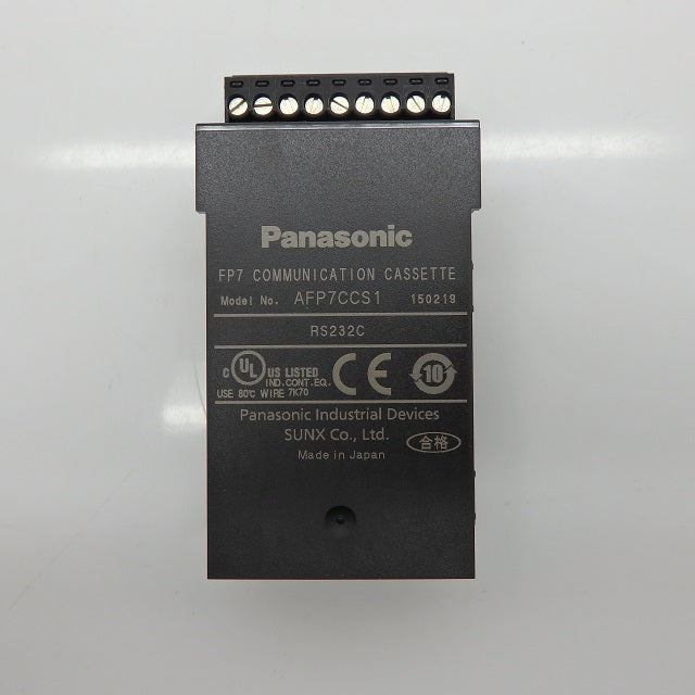 Panasonic FP Series FP7 1 Channel Communication Cassette RS232C AFP7CCS1