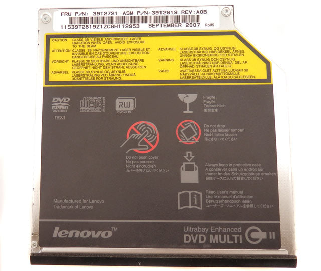 IBM Lenovo ThinkPad Z60 Z61 R60 R61 DVD-RW / CD-RW Combo 39T2721