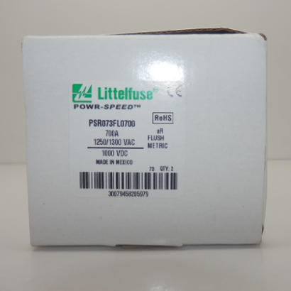 Littelfuse POWR-SPEED Size 73 Flush Metric 1250A Square Body Fuse PSR073FL0700