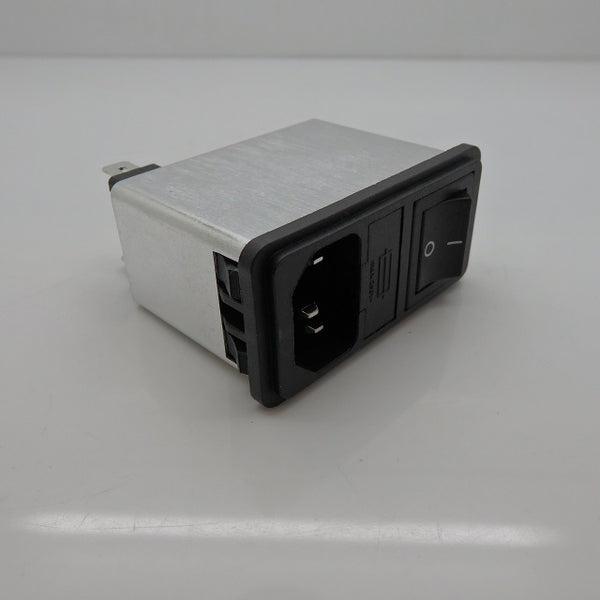 Schaffner 1-Ph IEC Inlet 2A Compact Filtered Power Entry Module FN286-2-06