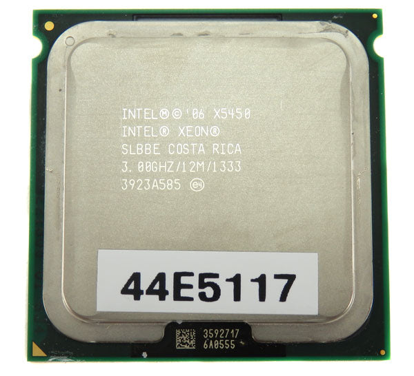 Intel Xeon X5450 Quad-Core 3.0GHz 12MB L2 Cache 64 Bit Processor 44E5117