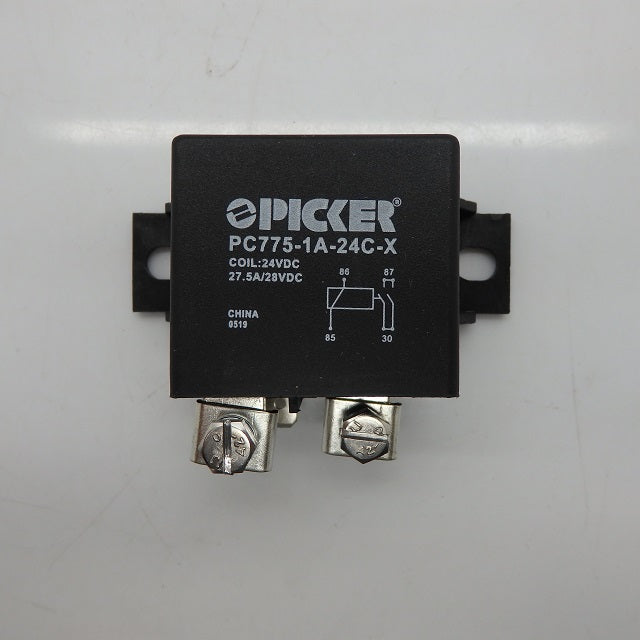 Picker 24VDC SPST Dual Contact Power Relay PC775-1A-24C-X
