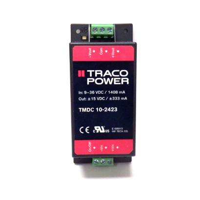 TRACO Power Isolated DC/DC Converter 9V 10W TMDC 10-2423