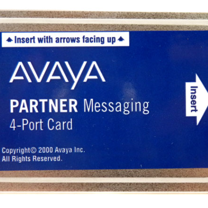 AVAYA 515B Partner Messaging 4-Port Card LIC Card 700015068