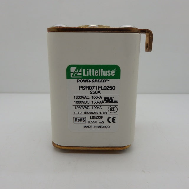 Littelfuse POWR-SPEED Size 71 Flush Metric 250A Square Body Fuse PSR071FL0250