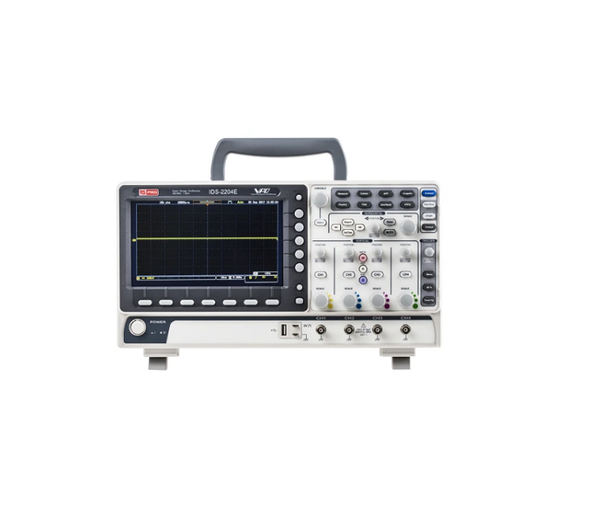 RS Pro IDS-2204E 200MHz 4-CH Portable Digital Storage Oscilloscope 123-3553