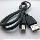 Lot of 10 Type-A To Type-B USB Cables - Black - 3-Foot